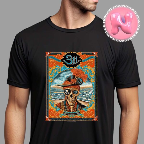 311 Show Concert For Seminole Hard Rock Hotel And Casino In Tampa Florida On August 18 2024 Unisex T-Shirt