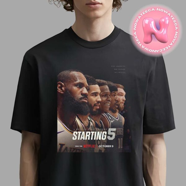 A Netflix Sports Series Starting 5 Releasing On October 9th 2024 Unisex T-Shirt