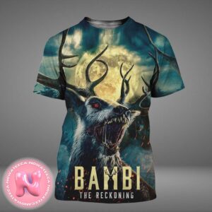 Bambi The Reckoning New Poster Welcome To His Stomping Grounds Horror Movie Set In The Poohniverse All Over Print Shirt