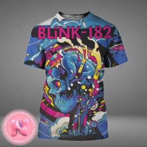 Blink 182 One More Time Tour At Rogers Centre In Toronto On August 15th 2024 Poster All Over Print Shirt