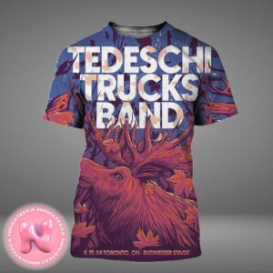 Tedeschi Trucks Band Live Show At Budweiser Stage On August 15th 2024 Poster All Over Print Shirt