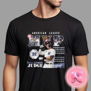 Congrats To Aaron Judge Form New York Yankees Has Been A MVP Of American League 2024 All Rise Unisex T-Shirt