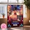 Congrats To Mariah May Win The AEW Womens World Champion The Glamour 2024 AEW All In London Home Decor Poster Canvas