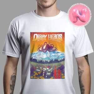 Dirty Heads Live Show Concert Poster For White River Amphitheatre On August 17th 2024 Unisex T-Shirt