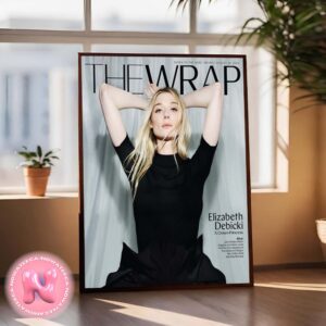 Elizabeth Debicki Covers The Latest Issue Of The Wrap Magazine Wall Decor Poster Canvas