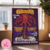 Gatecreeper With Frozen Soul And Worm At The Cats Cradle In Carrboro NC On August 21th 2024 Home Decor Poster Canvas