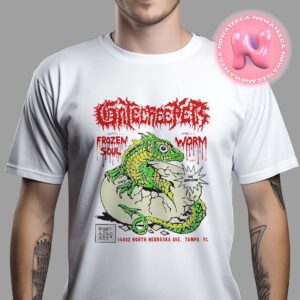 Gatecreeper With Frozen Soul And Worm Live Show At The Orpheum On September 17th 2024 In 14802  North Nebraska Ave Tampa FL Unisex T-Shirt