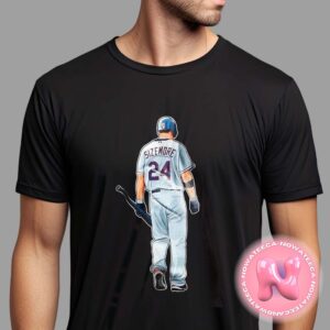 Grady Sizemore No 24 From Chicago White Sox Walks Back Unisex T-Shirt