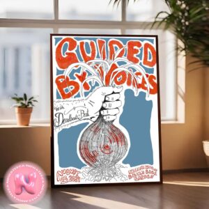 Guided By Voices With Deadbeat Beat Live Show Concer At The Bell’s Eccentric Cafe In Kalamazoo MI On August 23rd 2024 Home Decor Poster Canvas