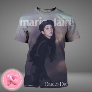 Jisoo Graces The Cover Of Marie Claire Korea For Christian Dior Beauty All Over Print Shirt