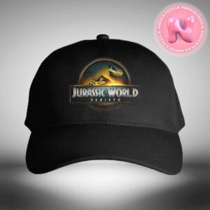 Jurassic World Rebirth Official Logo Classic Cap Hat Snapback