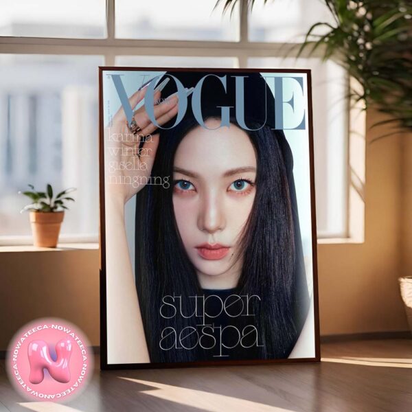 Karina From Aespa For Vogue Korea September 2024 Issue Wall Decor Poster Canvas