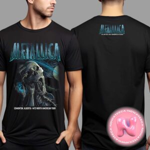 Metallica M72 Edmonton Alberta Day One Merch Tee On August 23 2024 At Commonwealth Stadium Canada M72 North American Tour Live Show Concert Two Sides Unisex T-Shirt