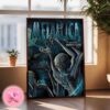 Metallica M72 Edmonton Alberta Full Show Combined Poster For Commonwealth Stadium Canada On August 23th And 25th 2024 M72 North American Tour Two Sides Home Decor Psoter Canvas