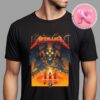 Metallica M72 Minneapolis MN 2024 Exclusive Pop Up Shop Merch Tee At US Bank Stadium On August 16 And 18 2024 M72 North American Tour The Satan Artwork Two Sides Unisex T-Shirt