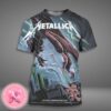 Metallica M72 Seattle WA Night 1 Merch Poster For Lumen Field On August 30 2024 M72 North American Tour The Blue Wolf Art All Over Print Shirt