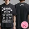 Metallica Since 1996 Anniversary Live Show At Monsters Of Rock In Donington Park De Castle Donington Inglaterra Two Sides Unisex T-Shirt