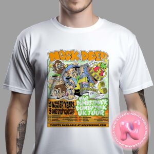 Neck Deep Tour The Dumbstruck Dumb Fuck UK 2024 Announce 2025 UK Tour With ﻿The Wonder Years And One Step Closer Unisex T-Shirt