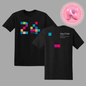 New Order Manchester 2024 Event Merch For The Wythenshawe Park On August 24th 2024 Two Sides Unisex T-Shirt