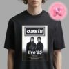 Oasis Live 25 Official Logo Tour Unisex T-Shirt