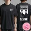 Oasis Live 2025 Reunion Tour At London Wembley Stadium On 25th July 2025 Unisex T-Shirt