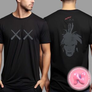 Official KAWS x Warhol x Uniqlo Andy Wahol The Companion Eyes Two Sides Unsiex T-Shirt