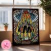 Pearl Jam Full Show Combined Poster With Glen Hansard For Wrigley Field In Chicago IL On August 29th And 31st 2024 Home Decor Poster Canvas