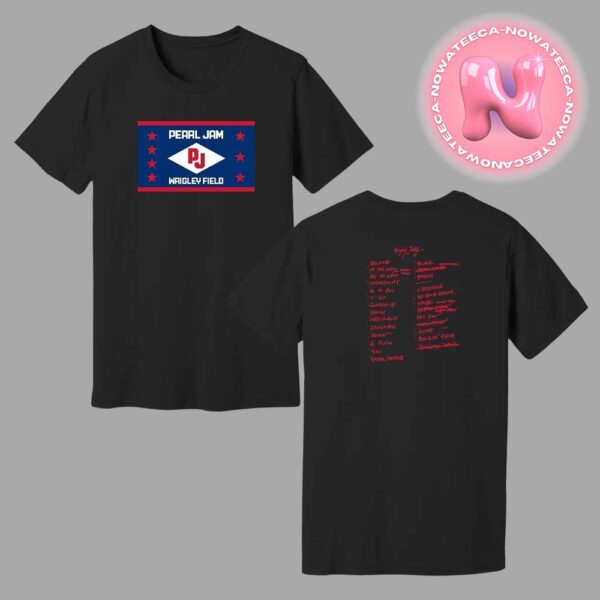 Pearl Jam Wrigley Field Releasing At The Windy City On August 29th 2024 Two Sides Unisex T-Shirt