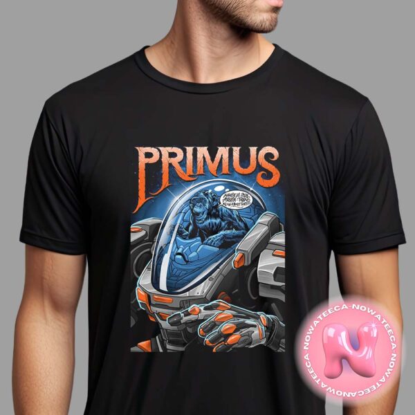 Primus Concert Music Show Poster For Live At Moody Theater In Austin Texas On August 21th 2024 Unisex T-Shirt