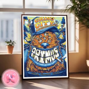 Primus Live Show Poster For Grind City Amphitheater On August 20th 2024 Wall Decor Poster Canvas