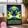 Slightly Stoopid Summer Tour Poster For Hayden Homes Amphitheater Bend OR On August 18th 2024 Wall Decor Poster Canvas