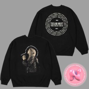 Taylor Swift The Eras Tour All Too Well Live Photo Crewneck Two Sides Unisex T-Shirt