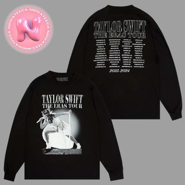 Taylor Swift The Eras Tour TTPD Live Photo Longsleeve All Over Print Shirt