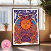 Primus Concert Music Show Poster For Live At Moody Theater In Austin Texas On August 21th 2024 Home Decor Poster Canvas