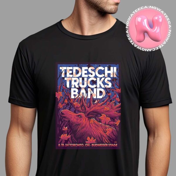 Tedeschi Trucks Band Live Show At Budweiser Stage On August 15th 2024 Poster Unisex T-Shirt