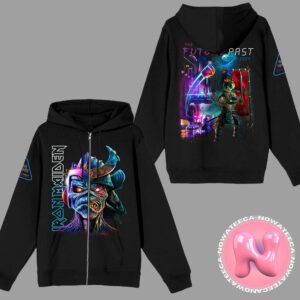 The Future Past 2024 Tour Iron Maiden Unisex Zipped Hoodie T-Shirt