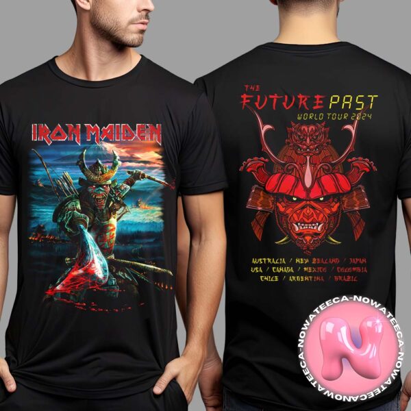 The Future Past 2024 World Tour Senjutsu Mount Fuji In Japan Iron Maiden Tour Runs Two Sides Unisex T-Shirt