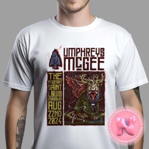 Umphreys McGee Live Show Music For The Pageant Saint Louis Misouri On August 22nd 2024 Unisex T-Shirt