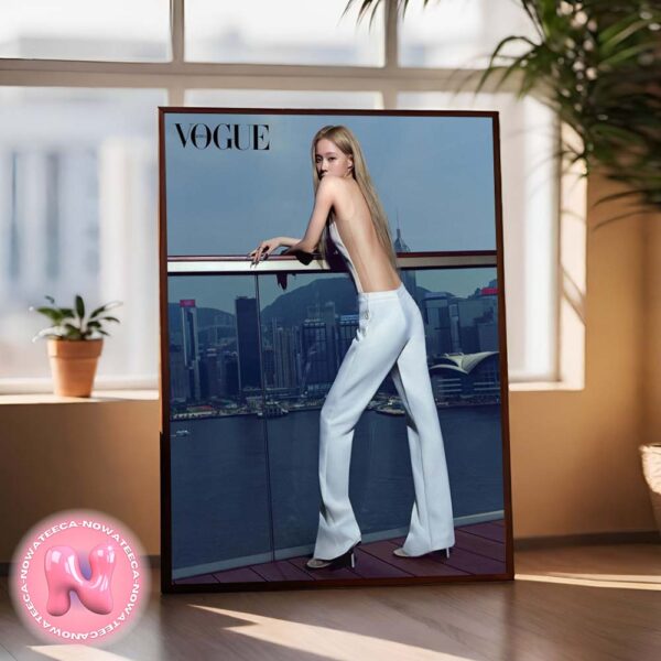 Winter From Aespa For Vogue Korea September 2024 Issue Wall Decor Poster Canvas