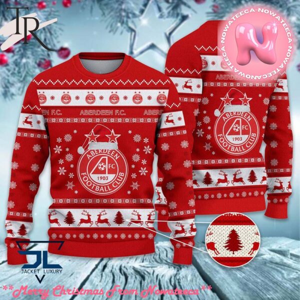 Aberdeen FC Ugly Sweater Gift For Men And Women