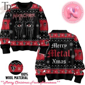 Alice Cooper Merry Metal Xmas Ugly Sweater Gift For Men And Women