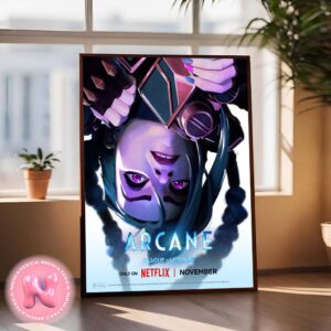 Arcane League Of Legends Final Season New Poster Trailer Releases On Thursday Home Decor Poster Canvas