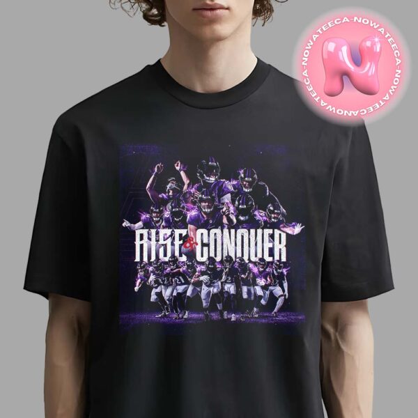 Baltimore Ravens All Team Photo Rise And Conquer Unisex T-Shirt