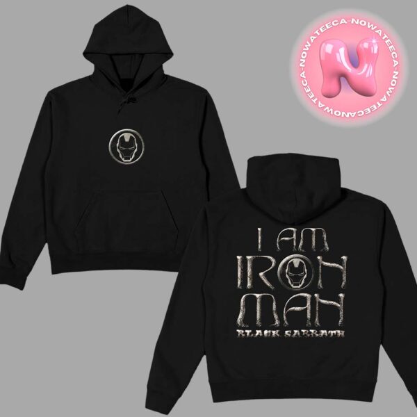 Black Sabbath I Am Iron Man Marvel Hoodie Unisex T-Shirt