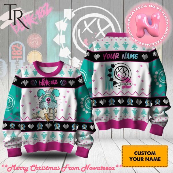 Blink 182 Ice Cream Design Ugly Sweater Gift For Men And Women