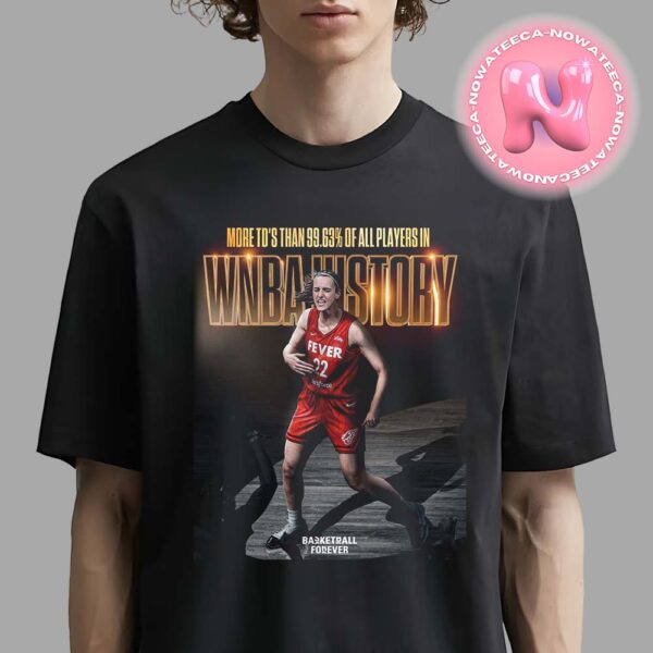 Caitlin Clark From Indiana Fever Already Has More Triple Doubles Than 99.63% Of All Players In WNBA History Unisex T-Shirt