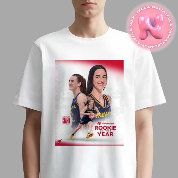 Caitlin Clark From Indiana Fever Is The Unanimous Associated Press Rookie Of The Year WNBA 2024 Unisex T-Shirt