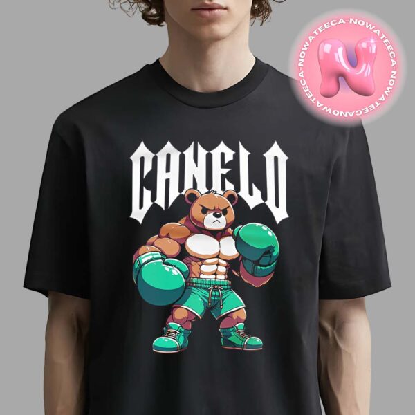 Canelo Bear Punk Cartoon Limited Tee Unisex T-Shirt