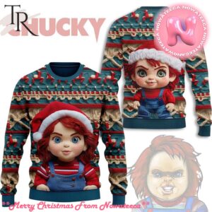 Chucky Ugly Christmas Sweater Gift For Men And Women