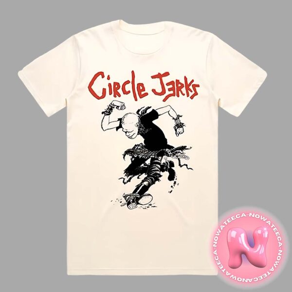 Circle Jerks Descendents 2024 North American Tour Tan Merch Tee Limited Unisex T-Shirt